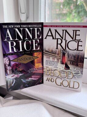 🩸 Anne Rice Vampire Chronicles Bundle Blood & Gold + Pandora Vintage Paperbacks